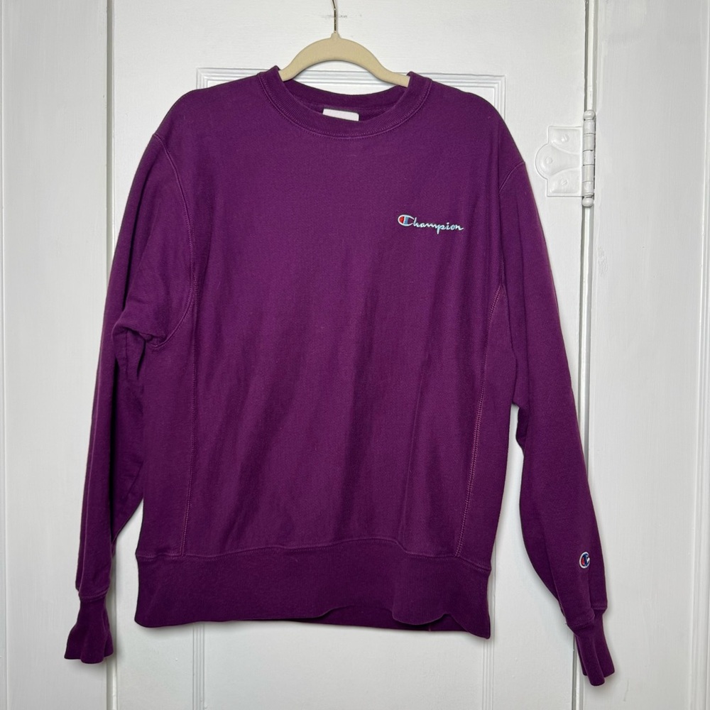 Champion Reverse Weave Unisex Crewneck Sweatshirt Size Medium